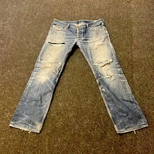 Diesel, size 36 , worn , #rippedjeans , ‘Rockstar jeans’